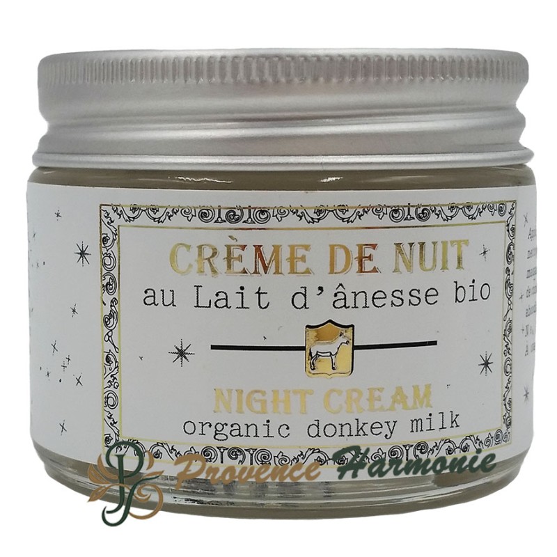 Crema de noche con leche de burra BIO Un été en Provence