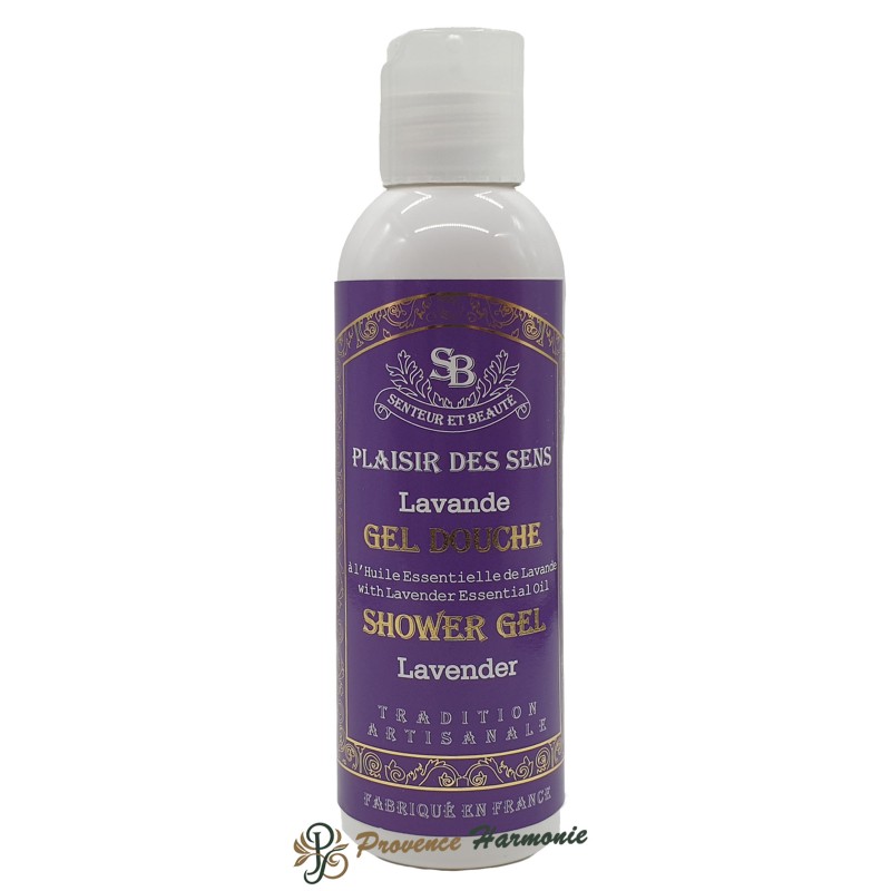 Gel douche à l'huile essentielle de lavande 200 ml Un été en Provence