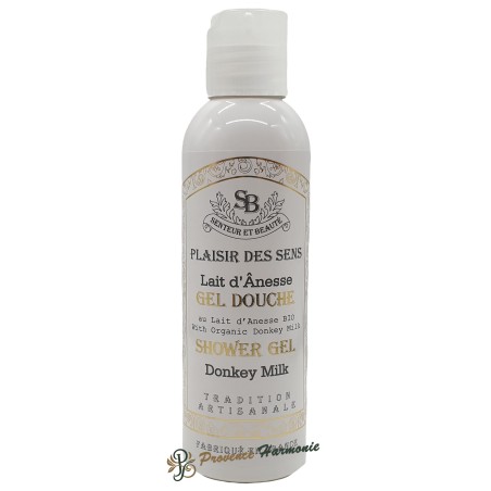 Organic donkey milk shower gel 200 ml Un été en Provence