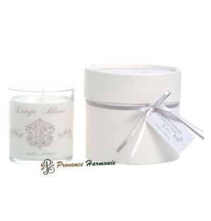 Linge Blanc Scented Candle Amélie et Mélanie Lothantique