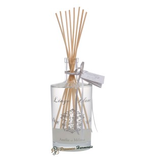 Linge Blanc Reed Diffuser Sticks Amélie et Mélanie Lothantique