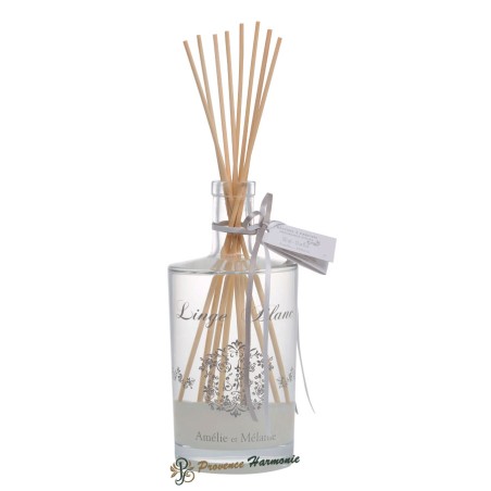 Linge Blanc Reed Diffuser Sticks Amélie et Mélanie Lothantique