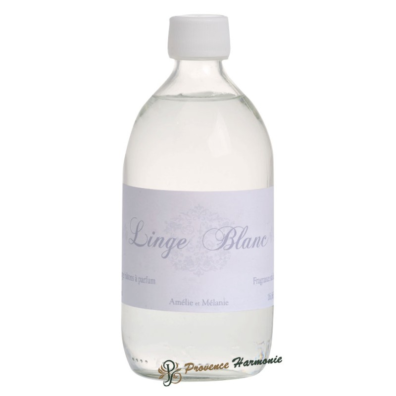 Nachfüllflasche Duftstäbchen Linge Blanc Amélie et Mélanie Lothantique