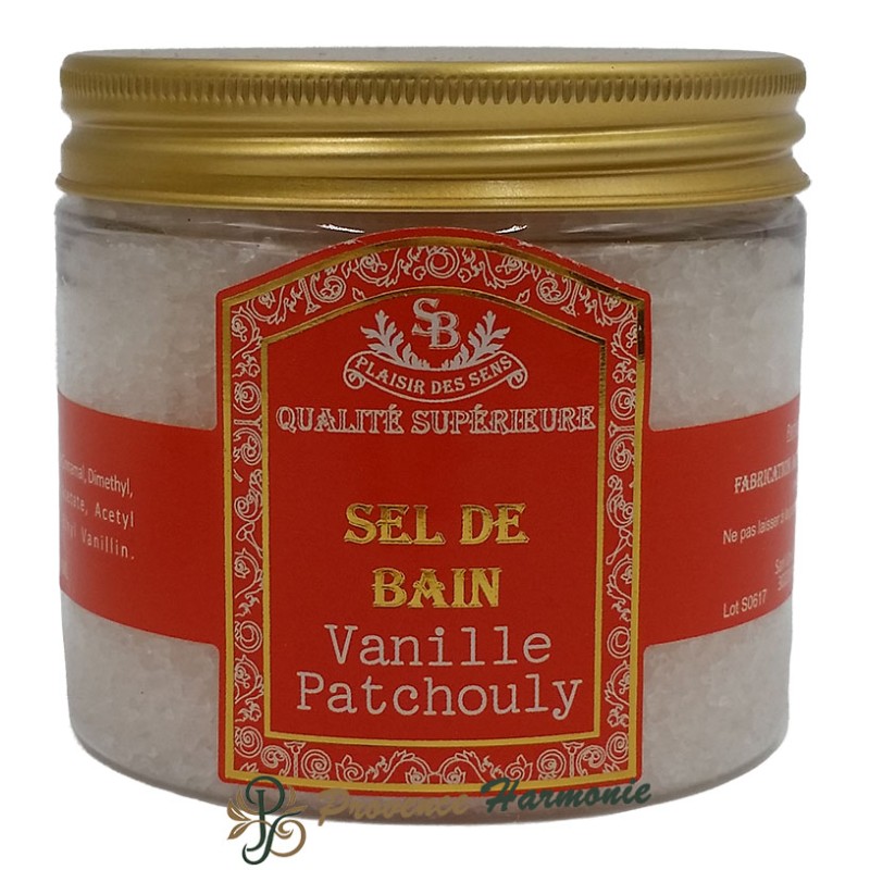 Un été en Provence Vanilla Patchouli bath salt