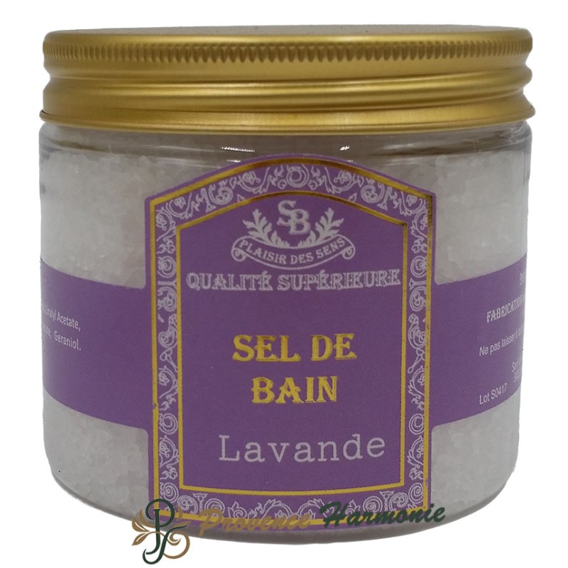 Sal de baño de lavanda Un été en Provence