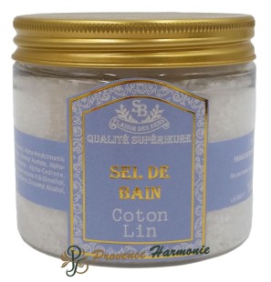 Sel de bain Coton Un été en Provence