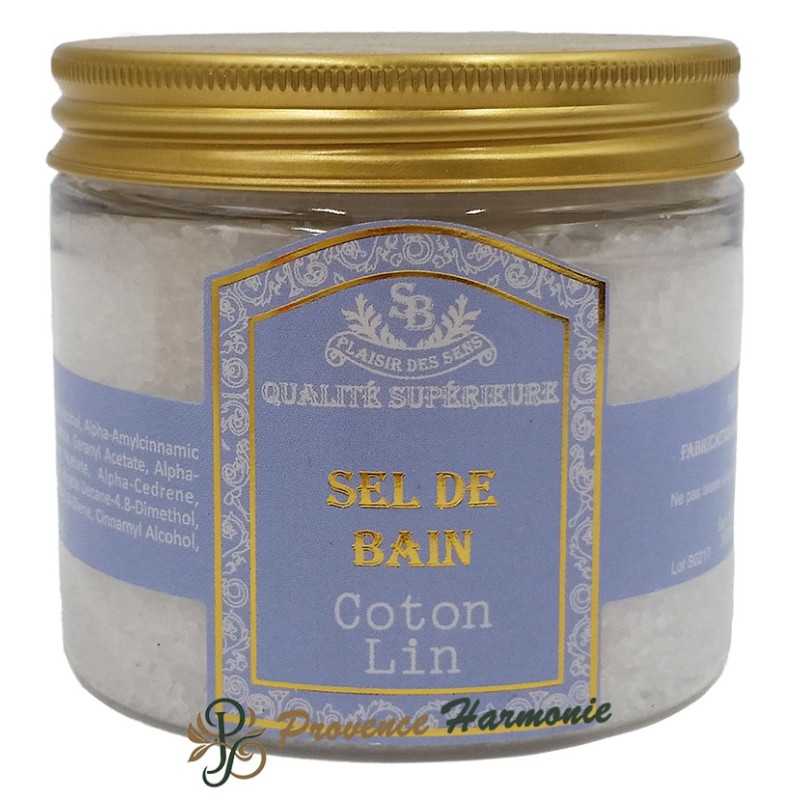 Coton bath salt Un été en Provence