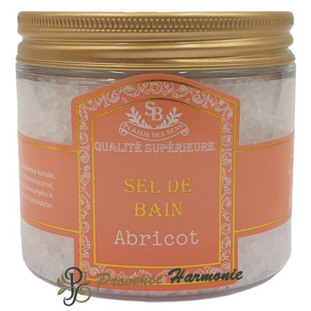 Sel de bain abricot Un été en Provence