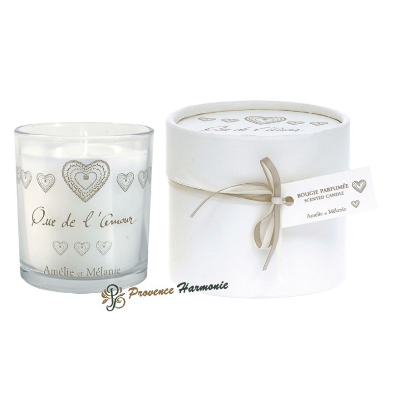 Que de L'Amour Scented Candle Amélie et Mélanie Lothantique