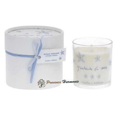 J'entends la Mer Scented Candle Amélie et Mélanie Lothantique