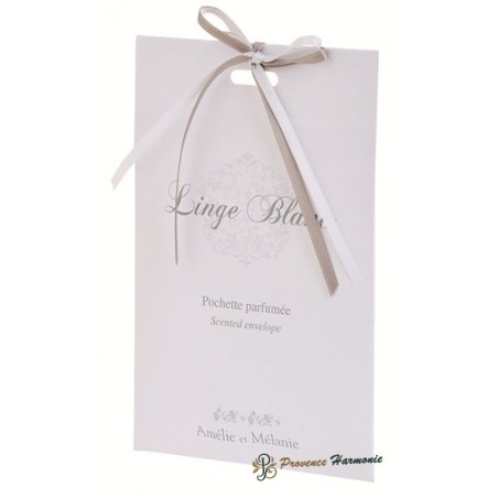 Linge Blanc perfumed pouch Amélie et Mélanie Lothantique