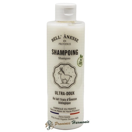 Shampoing au lait d'ânesse BIO Bell' Ânesse en Provence