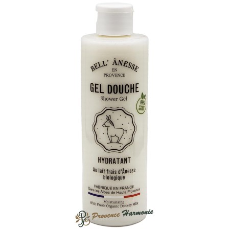 Bell' Ânesse en Provence Gel doccia al latte d'asina biologico