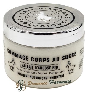 Bell' Ânesse En Provence Scrub corpo allo zucchero di latte d'asina biologico