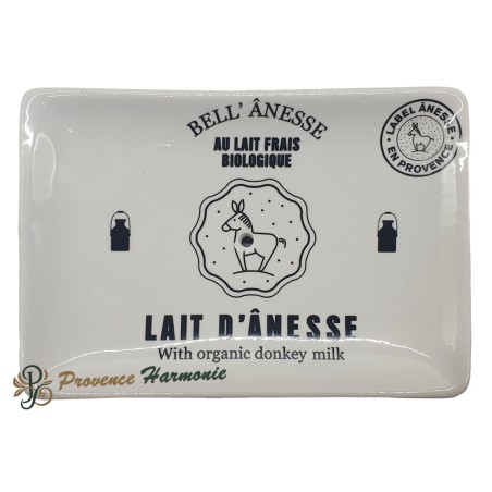 Jabonera rectangular Leche de burra