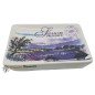 Rectangle soap dish Lavender fields blue car