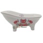 Lavender and Poppy antique bath soap dish