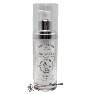 Anti-Wrinkle Cream with Organic Donkey Milk Bell' Ânesse En Provence