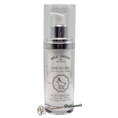 Anti-Wrinkle Cream with Organic Donkey Milk Bell' Ânesse En Provence