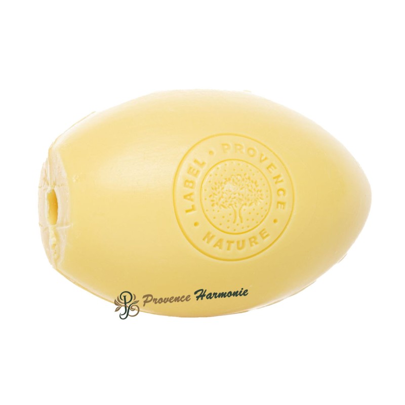 Savon rotatif Citron 270 g pour porte savon mural écolier