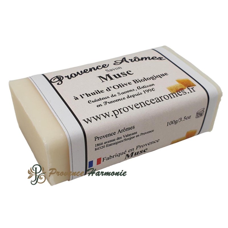 Musk Soap with Organic Olive Oil