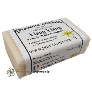 Soap Ylang Ylang essential oil and organic olive oil