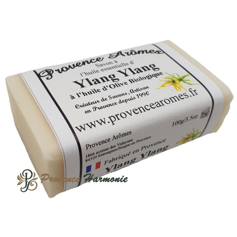 Sapone Ylang Ylang olio essenziale e olio di oliva biologico