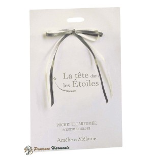 Pochette parfumée La tête dans les étoiles Amélie et Mélanie Lothantique