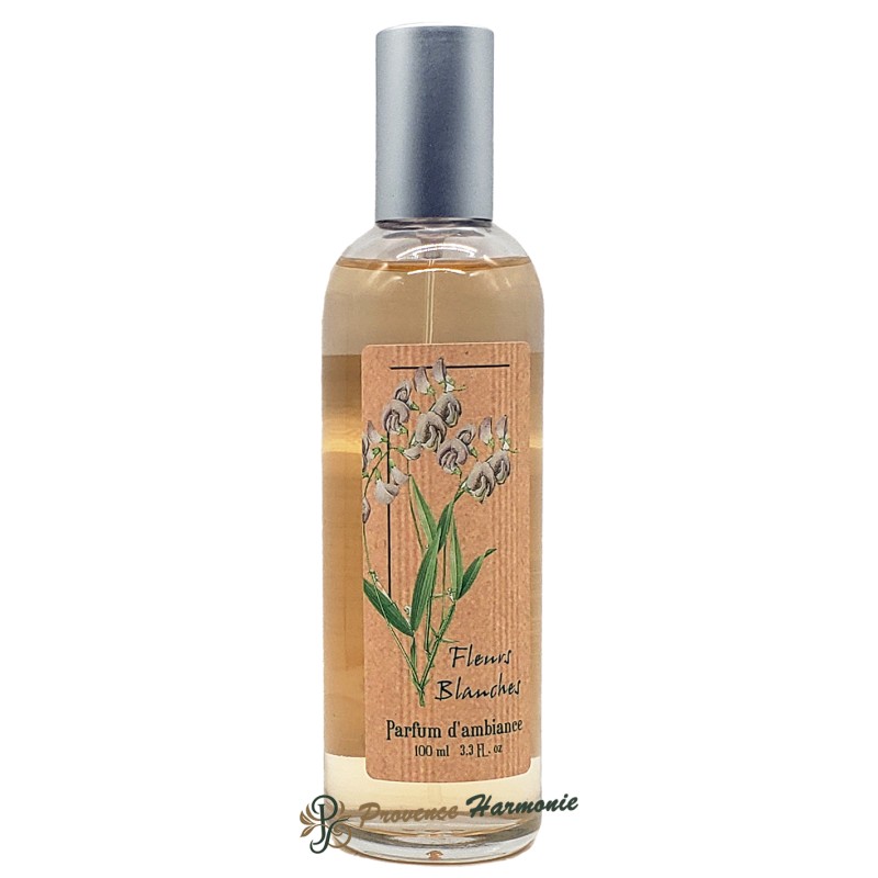 Parfum d'ambiance Fleurs Blanches Provence et Nature