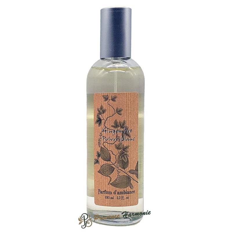 Ginger White Pepper Room Spray Provence et Nature