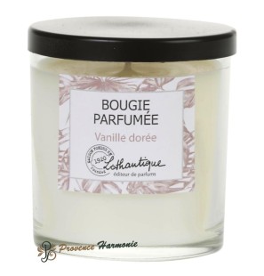 Bougie parfumée Vanille dorée Lothantique