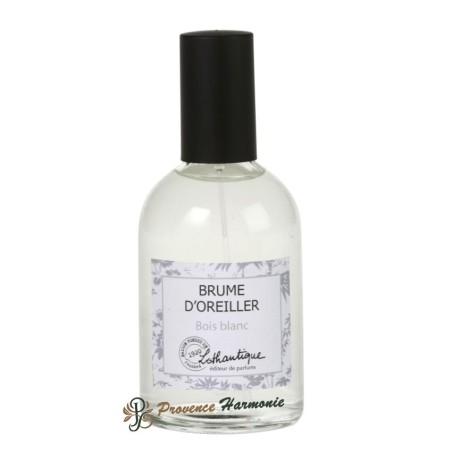 Bruma de almohada de madera blanca Lothantique