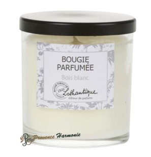 Lothantique White Wood Scented Candle