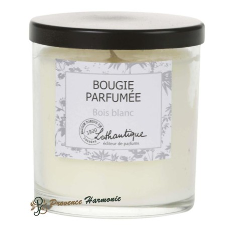 Lothantique White Wood Scented Candle