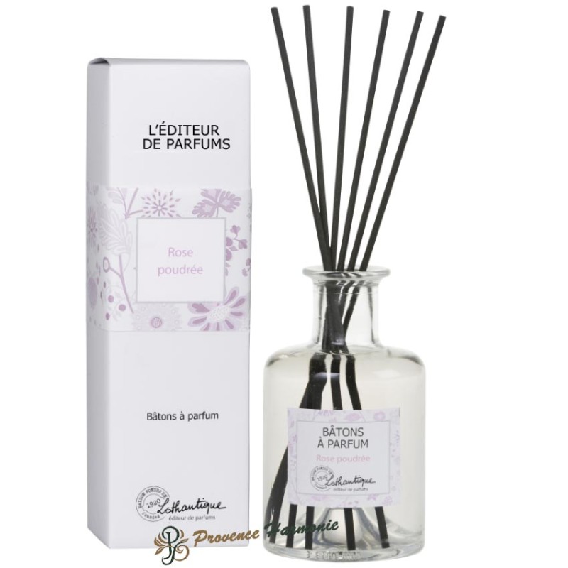 Bâtons à parfum Rose Poudrée Lothantique