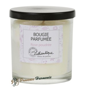 Bougie parfumée Rose Poudrée Lothantique