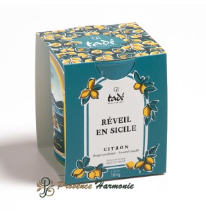 Lemon Scented Candle Mediterranean Tadé