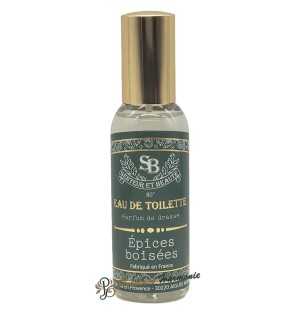 Eau de toilette Épices Boisée 50ml - Parfum Un été en Provence