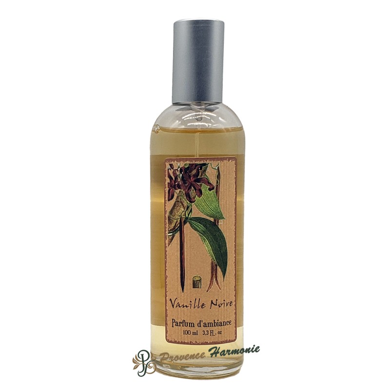 Black Vanilla Room Spray Provence et Nature